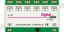 Lenz - Accessory decoder for 6 points / turnouts - L11150