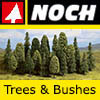 Noch Trees and Bushes - Model Railway Scenery