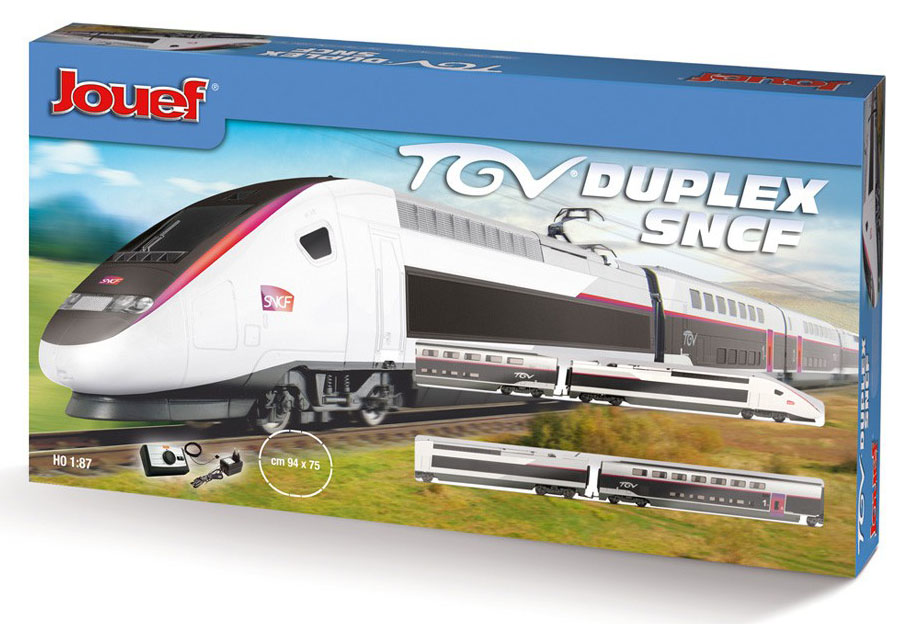  Model Railway - Hornby International - HJ1033 TGV Express Train Set