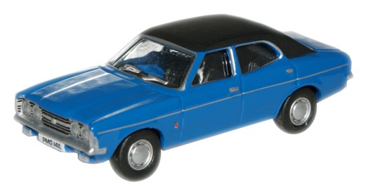 Oxford Diecast Electric Monta Blue Ford Cortina Mk3 GXL