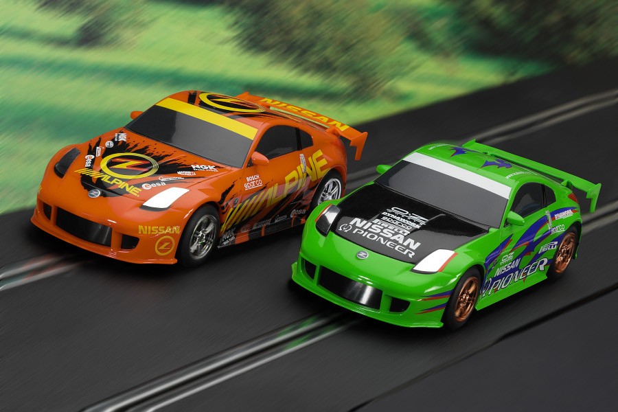 Features This pack includes two striking Nissan 350Z Drift 360 Cars