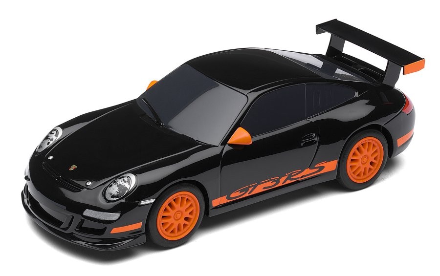 Scalextric Porsche 997 GT3 RS Black Drift 360 Car Product Code C2872