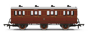 R40538 - Hornby LB&SCR 6 wheel First class coach 452