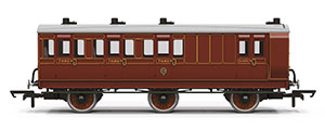 R40540 - Hornby LB&SCR 6 wheel Brake third class coach 106