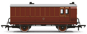 R40541 - Hornby LB&SCR 4 wheel Passenger Brake coach 90