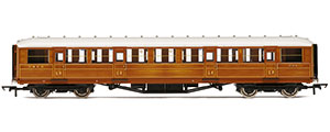 R4828A - Hornby LNER, 61'6'' Gresley Corridor Third, 334 - Era 3