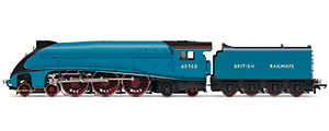 R30125 - Hornby BR, W1 Class 'Hush Hush' Streamlined, 4-6-4, 60700 - Era 4