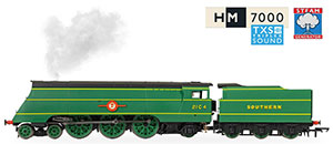R30560SS - Hornby SR - Merchant Navy Class - 21C4 'Cunard White Star' (With Sound and Steam Generator)