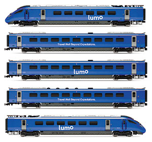 R30102 - Hornby Lumo, Class 803, 803003 Five Car Train Pack - Era 11