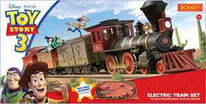 Hornby Model Railway Trains - R1149 Toy Story 3 Electric Train Set