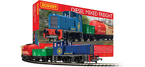 R1292M - Hornby Diesel Mixed Freight Train Set