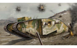 Airfix Vintage Classics - WWI Female Tank - 1:76 (A02337V)