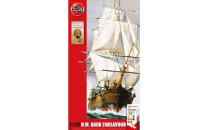 Airfix - Endeavour Bark and Captain Cook 250th anniversary - 1:120 (A50047)
