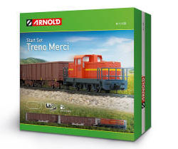 Arnold N Guage Model Railway - Hornby International - HN1005 - Arnold - Arnold - Italian Industrial Freight Train Set