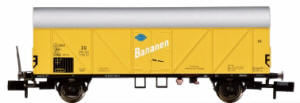Arnold N Guage Model Railway - Hornby International - HN6061 Covered goods wagon for transporting bananas