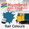 Humbrol Rail Colours - Water Based Acrylic Model Railway Paints with Matt Finish