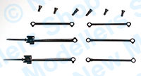 Hornby Spares - Coupling Rods - County and Castle Class - X9138