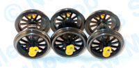 Hornby Spares - Class 08 Wheel and Axle Set - X9373