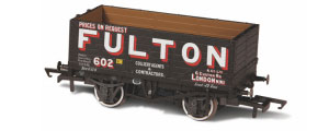 Oxford Rail - Wigan Fulton 602 - 7 Plank Mineral Wagon - OR76MW7018