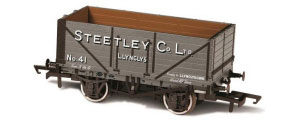 Oxford Rail - Steetley and Co Llynclys - 7 Plank Mineral Wagon - OR76MW7024