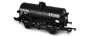 OR76TK2009 - Oxford Rail - Naval Store Department No.87 - 12 Ton Tank Wagon