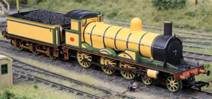  Rapido Trains HR 'Jones Goods' 4-6-0 - HR Yellow (1960s condition) 914001
