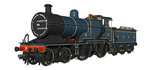  Rapido Trains MR 483 No.70 SDJR Blue - 974004