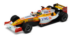 New Modellers Shop - Scalextric shop - F1 Fernando Alonso Renault 2009 Car - C2987