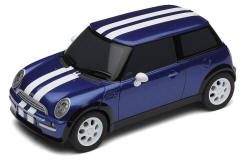 Scalextric Road Cars - Blue Mini Cooper - C2805