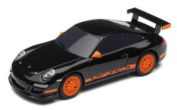 Scalextric Car - C2872 - Porsche 997 GT3 RS Black Drift 360