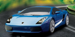 Scalextric Lamborghini Gallardo Blue - C3075