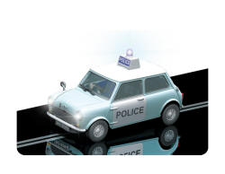 Scalextric Morris Mini Police Car - C3213