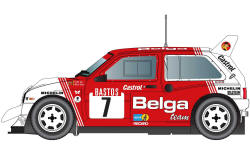 Scalextric MG Metro 6R4 - No.7 - C3754