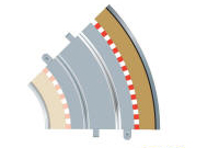 Scalextric Slot Car Model Shop - C8228 Scalextric Radius 2 Outer Borders / Barriers