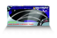 Scalextric Digital -Lane Change with sensor track out to in left hand - C7007