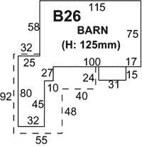 Superquick Model Card Kits - B26 Farm Hayloft or Barns
