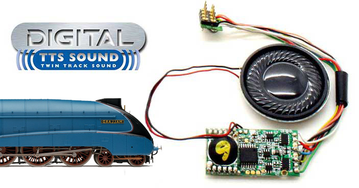 R8107 Hornby OO Gauge TTS Sound Decoder Steam A4 